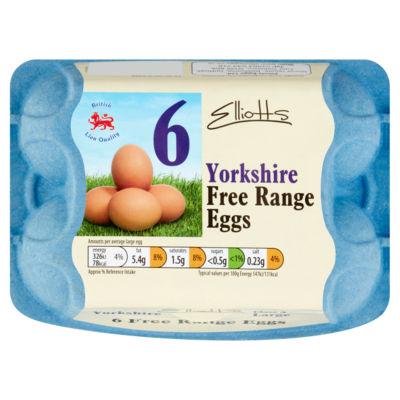 Elliotts Large Free Range Eggs on Productcaster.