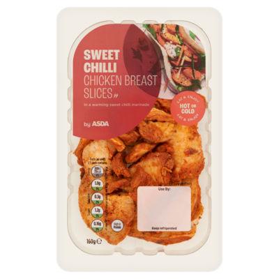 ASDA Sweet Chilli Chicken Breast Slices on Productcaster.