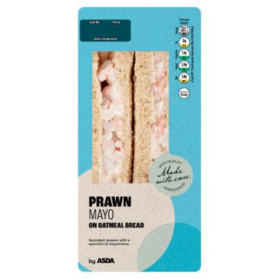 ASDA Prawn Mayo on Oatmeal Bread on Productcaster.