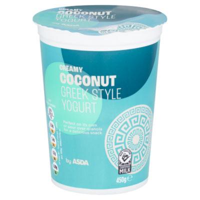 ASDA Creamy Coconut Greek Style Yogurt 450g on Productcaster.