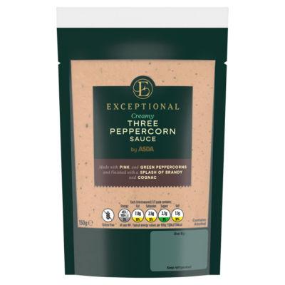 Exceptional by ASDA Creamy Three Peppercorn Sauce 150g on Productcaster.