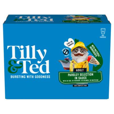 On Offer - Tilly & Ted Adult Parsley Selection in Sauce 12 x 85g = 1.02kg on Productcaster.