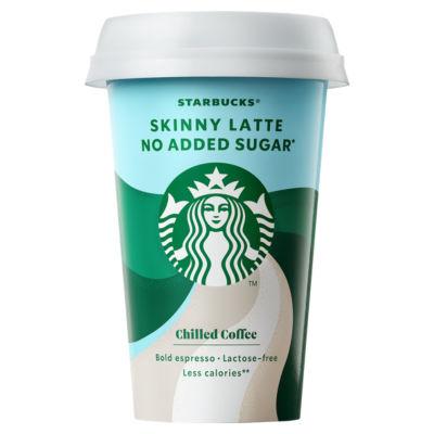 Starbucks Skinny Latte Chilled Coffee 220ml on Productcaster.