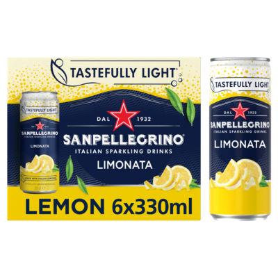 San Pellegrino Sparkling Lemon Cans on Productcaster.