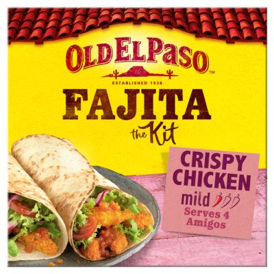 Old El Paso Mexican Crispy Chicken Fajita Kit on Productcaster.