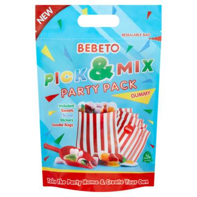 Bebeto Pick & Mix Party Pack Gummy Sweets Bag on Productcaster.