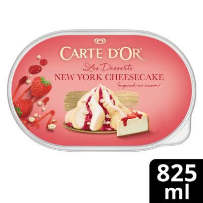 On Offer - Carte D'Or Ice Cream Dessert New York Cheesecake Inspired 825 ml on Productcaster.