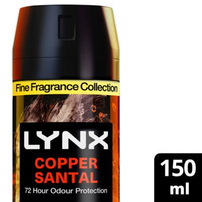 On Offer - Lynx Fine Fragrance Collection Premium Deodorant Bodyspray Copper Santal 150 ml on Productcaster.