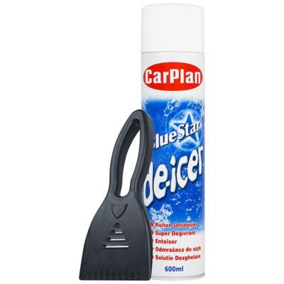 CarPlan Blue Star De-Icer & Ice Scraper Car Bundle on Productcaster.