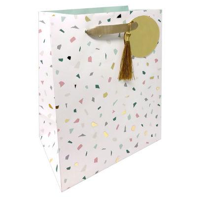 George Home Speckle Tassel Gift Bag on Productcaster.