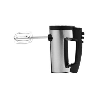 George Home Stainless Steel Black And Silver Hand Mixer on Productcaster.