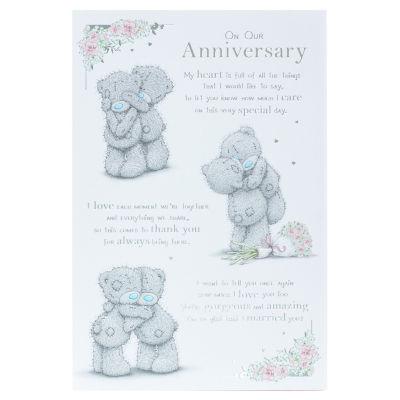 Me To You On Our Anniversary Card on Productcaster.