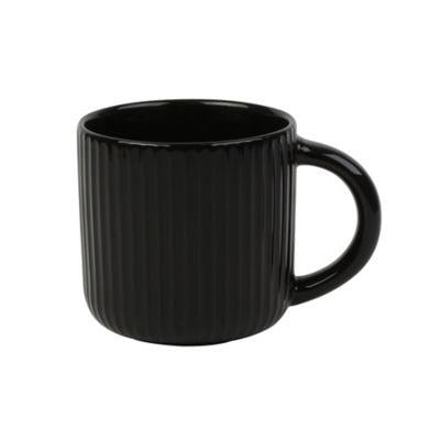 George Home Black Ribbed Mug on Productcaster.