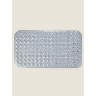 George Home Grey PVC Bath Mat on Productcaster.