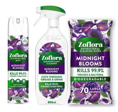 Zoflora Midnight Blooms Cleaning Bundle on Productcaster.