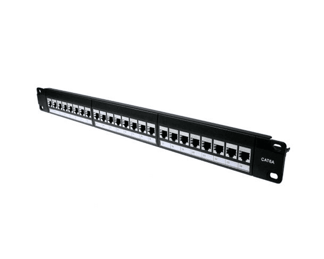 Allrack 24 Port CAT 6A Patch Panel (PNL24CAT6A) on Productcaster.