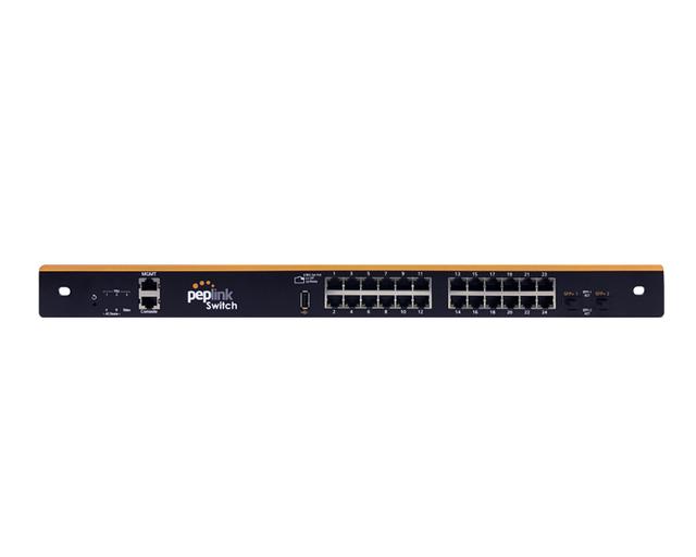 Peplink Software-Defined (SD) 24 PoE+ Ports Switch (PSW-24-850W) - Cl on Productcaster.