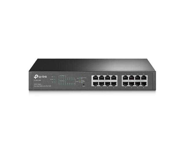 TP-Link 16-Port Gigabit Easy Smart Switch with 8-Port PoE+ (TL-SG1016 on Productcaster.