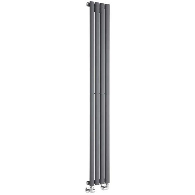 Vertical Radiator - Designer Radiators - Anthracite - 1600mm x 236mm on Productcaster.