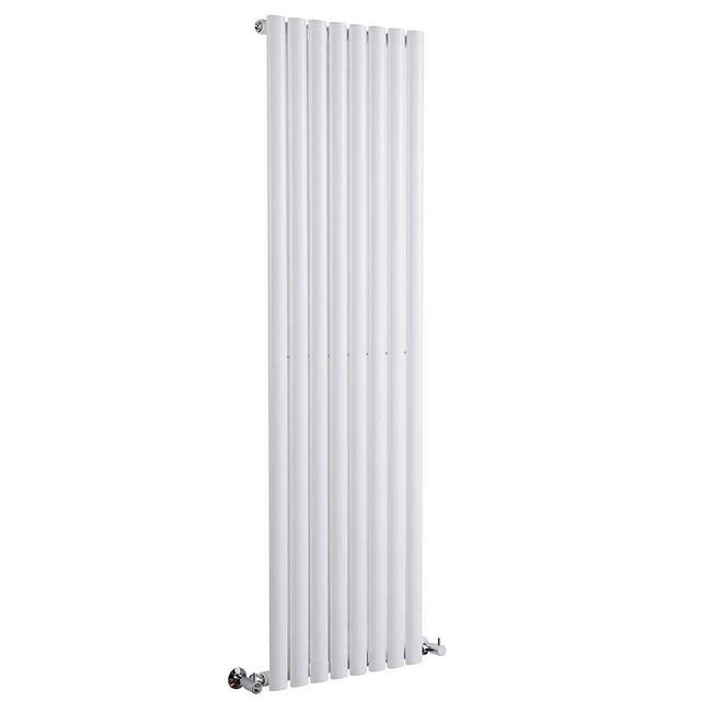 1600 x 472mm Slim Vertical Radiator - Milano Aruba Tall Modern Column Radiator - Single Panel on Productcaster.