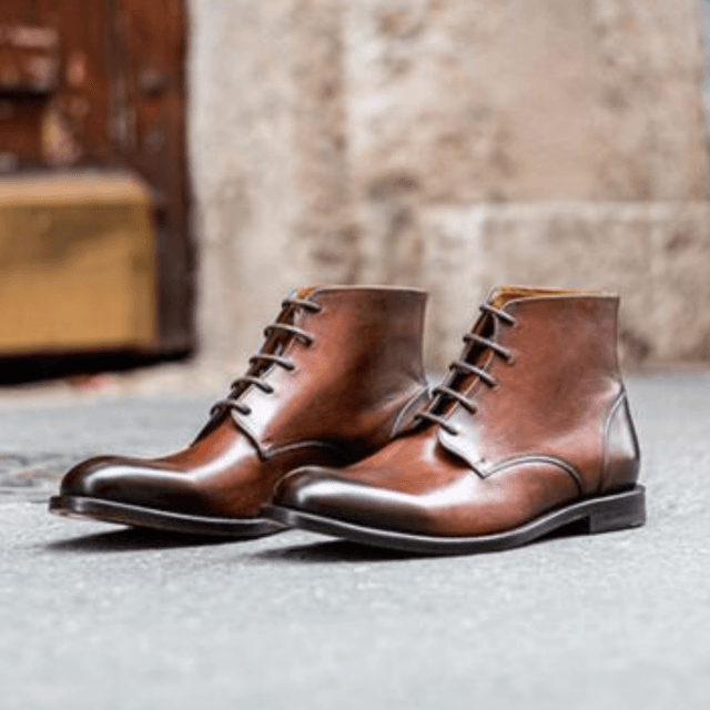 Bexley Botines de otoño para hombre - Kinsham Chocolate Patinado on Productcaster.