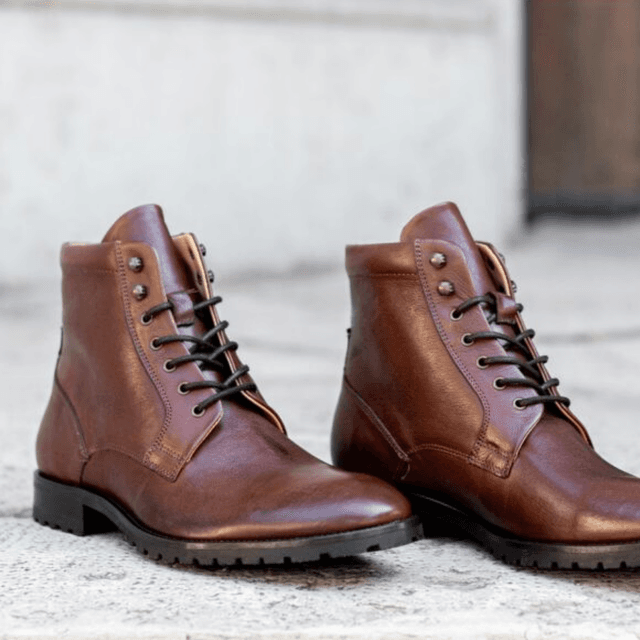 Bexley Botines de piel hombre - Chocolate patinado - 44 on Productcaster.