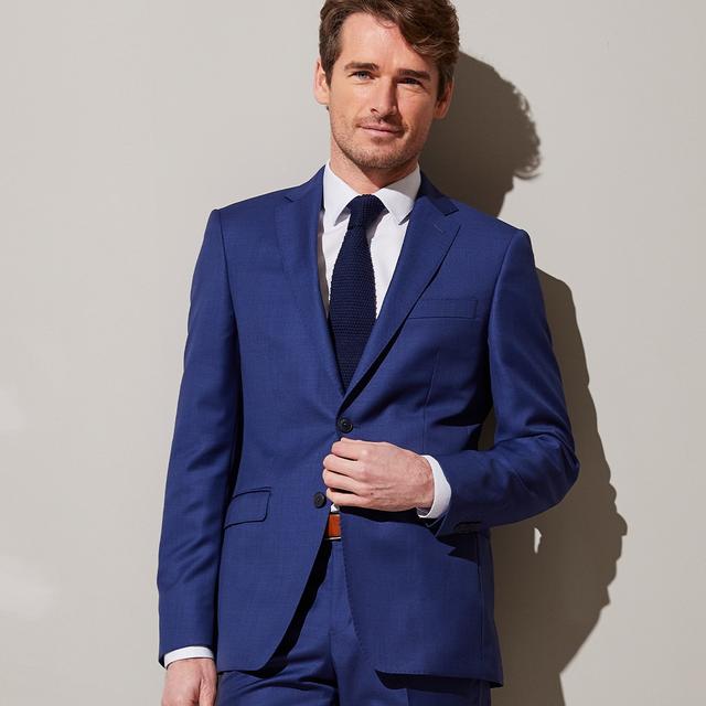 Bexley Chaqueta de traje de hombre - Azul franco - 58 on Productcaster.