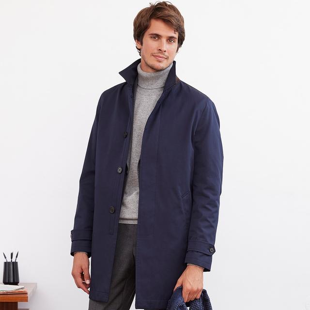 Bexley Gabardina para hombre - Azul marino - 52 on Productcaster.