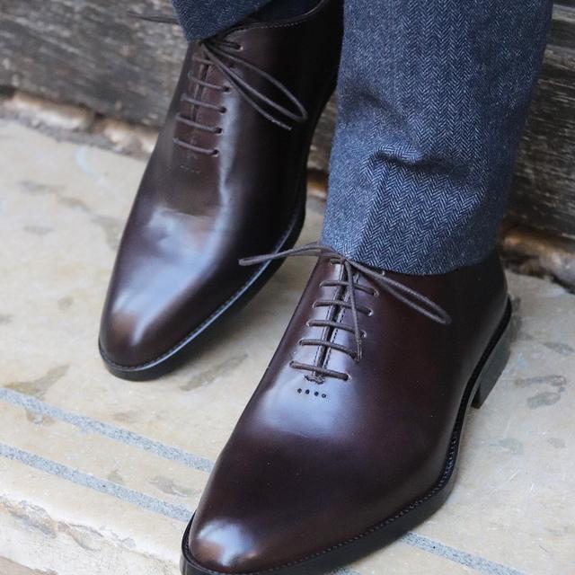 Bexley - Richelieus homme cuir chocolat on Productcaster.