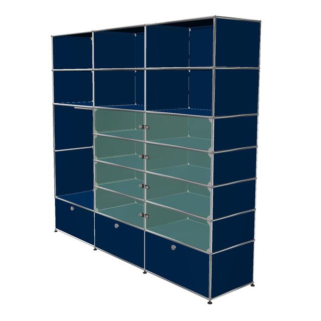 Haller Solutions Wardrobe #14 Garderobe, Farbe enzianblau on Productcaster.