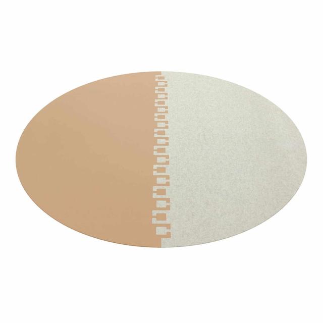 Twice rund 2-teilig Teppich, Farbe graphit, Farbe 2 hellmeliert 07, Durchmesser 360 cm on Productcaster.
