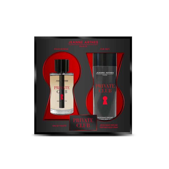 JEANNE ARTHES - PRIVATE CLUB EDT 100ML + DEODORANT 200ML on Productcaster.