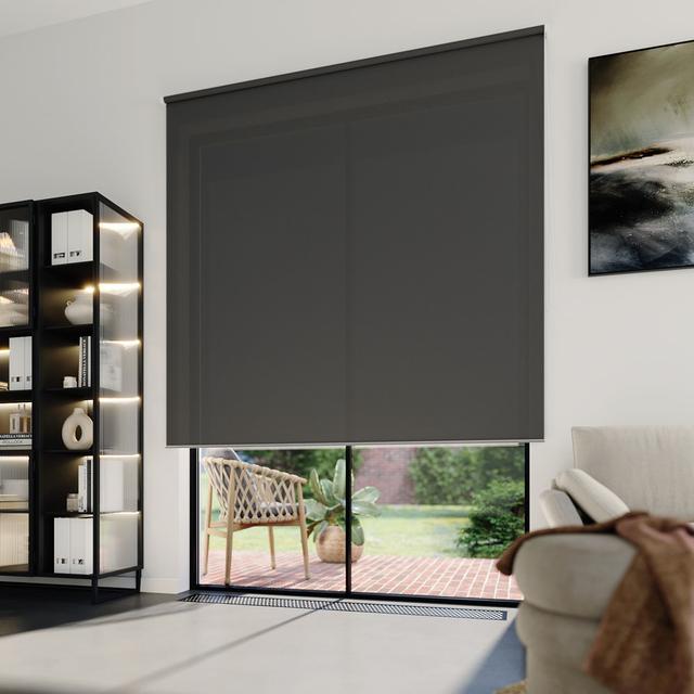 Estor Enrollable Screen, Narvi Gris acero , A medida | Domondo on Productcaster.