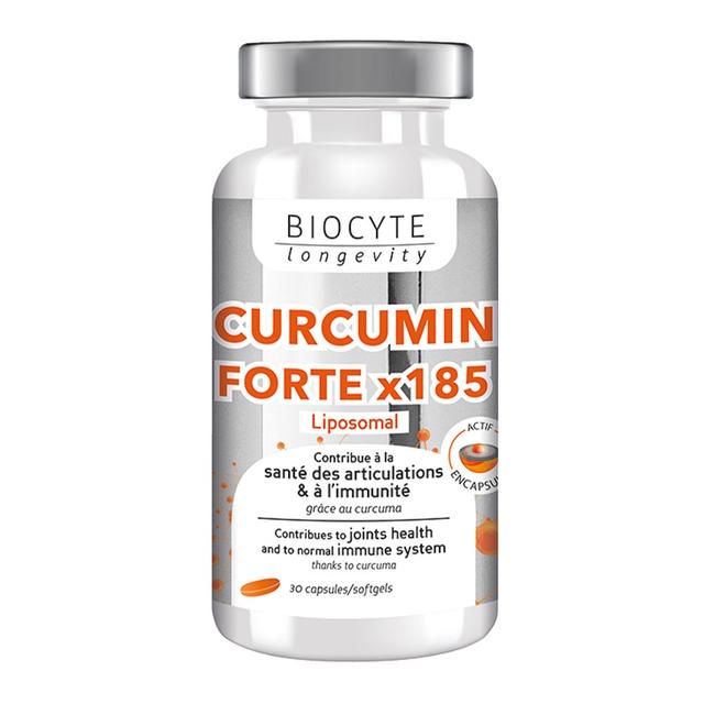 Curcumin X185 30 Gelules Biocyte - Certifié Cosmébio - Easypara on Productcaster.