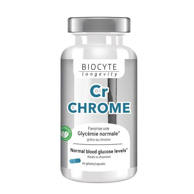 Cr Chrome 60 Gelules Biocyte - Certifié Cosmébio - Easypara on Productcaster.