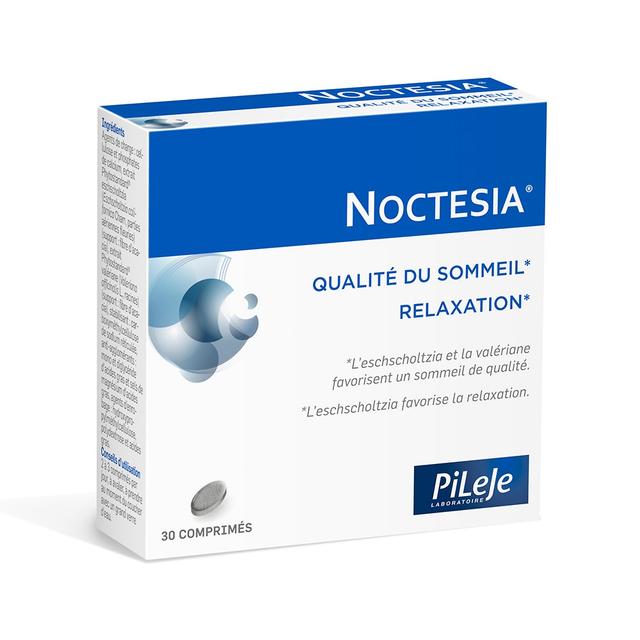 Noctesia 30 comprimés Sommeil et Relaxation Pileje - Produit Bio - Certifié Cosmébio - Easypara on Productcaster.