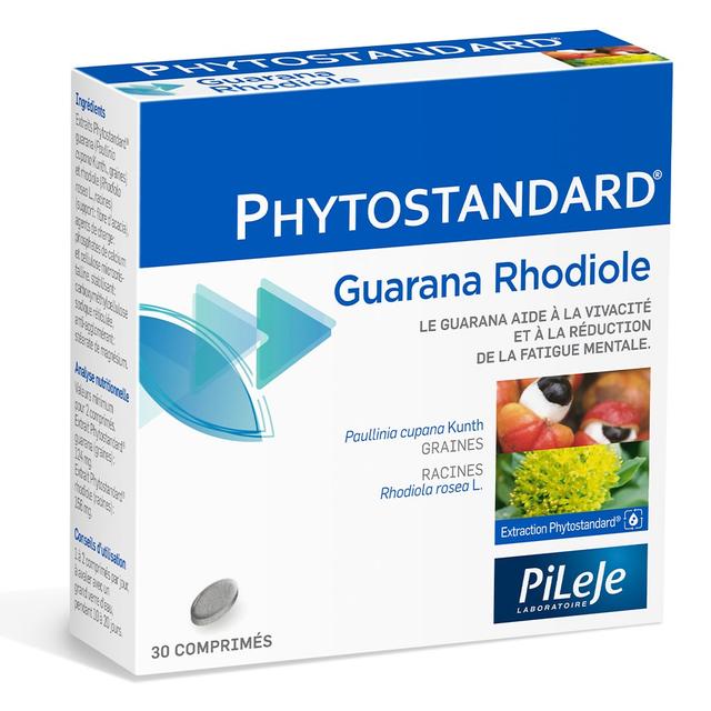 Pileje Phytostandard Guarana Et Rhodiola 30 comprimés - Easypara on Productcaster.