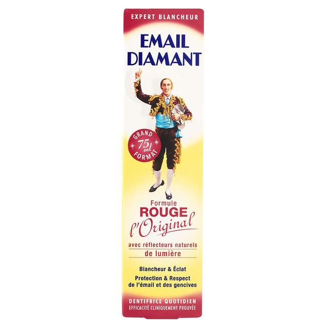 Dentifrice formule rouge l'original 75ml Email Diamant - Produit Bio - Certifié Cosmébio - Easypara on Productcaster.