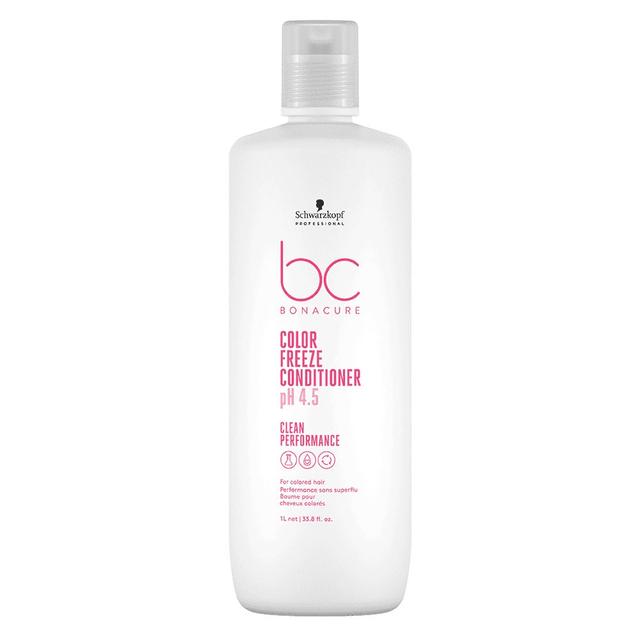 Après-shampooing 1000 ml PH 4.5 Color Freeze BC Bonacure Cheveux colorés Schwarzkopf Professional - Produit Bio - Certifié Cosmébio - Easypara on Productcaster.