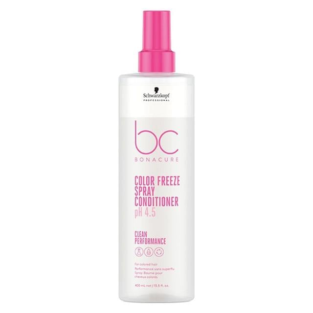 Spray-baume 400ml PH 4.5 Color Freeze BC Bonacure pour cheveux colorés Schwarzkopf Professional - Produit Bio - Certifié Cosmébio - Easypara on Productcaster.