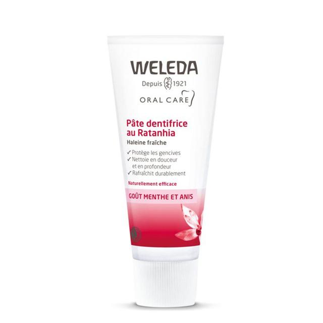 Pate Dentifrice Au Ratanhia 75ml Weleda - Produit Bio - Certifié Cosmébio - Easypara on Productcaster.