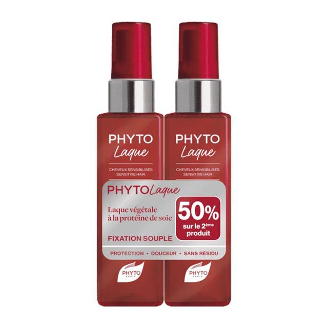 Soie Laque Vegetale Cheveux Sensibilises 2x100ml Phytolaque Phyto - Produit Bio - Certifié Cosmébio - Easypara on Productcaster.