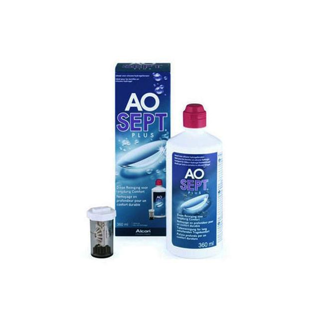 AOSept Plus 360ml Alcon - Produit Bio - Certifié Cosmébio - Easypara on Productcaster.