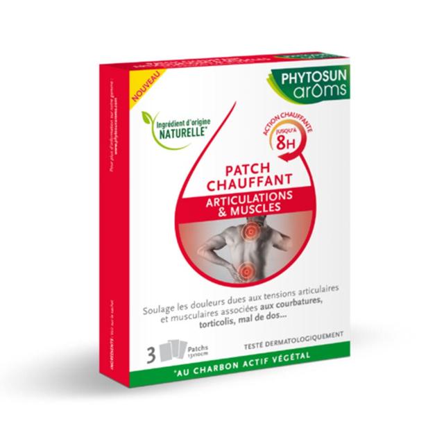 Phytosun Aroms Patch Chauffant Articulations et Muscles x3 - Easypara on Productcaster.