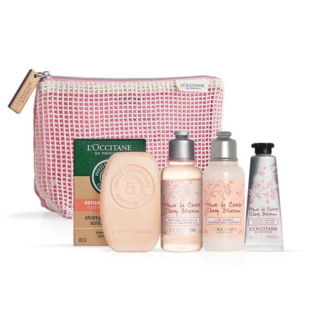 Trousse Pause fleurie Fleurs de Cerisier L'Occitane en Provence - Produit Bio - Easypara on Productcaster.