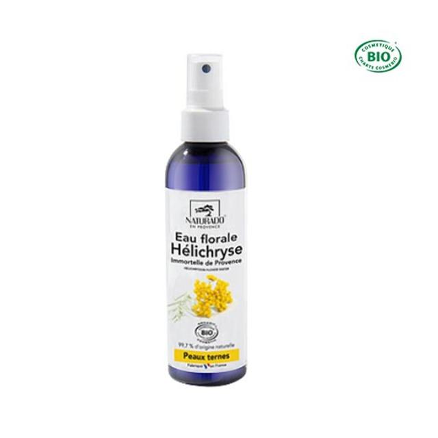 Naturado Eau Florale Hélichryse Peaux Ternes 200ml - Fabriqué en France - Produit Bio - Certifié Cosmébio - Easypara on Productcaster.