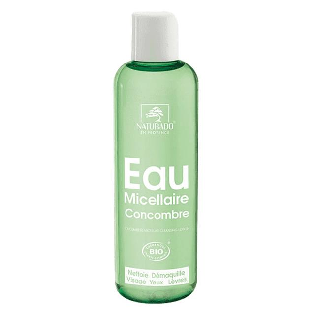 Eau Micellaire Concombre Bio 200ml Visage, Yeux, Lèvres Naturado - Produit Bio - Certifié Cosmébio - Easypara on Productcaster.