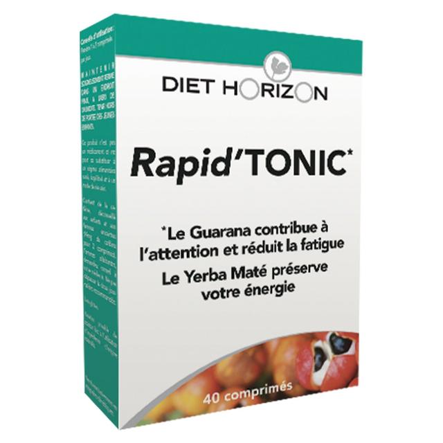 Rapid'tonic 40 Comprimes Diet Horizon - Produit Bio - Certifié Cosmébio - Easypara on Productcaster.