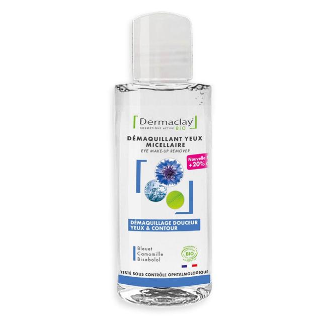 Démaquillant Yeux Micellaire Douceur Bio 150ml Dermaclay - Fabriqué en France - Produit Bio - Certifié Cosmébio - Produit Vegan - Easypara on Productcaster.