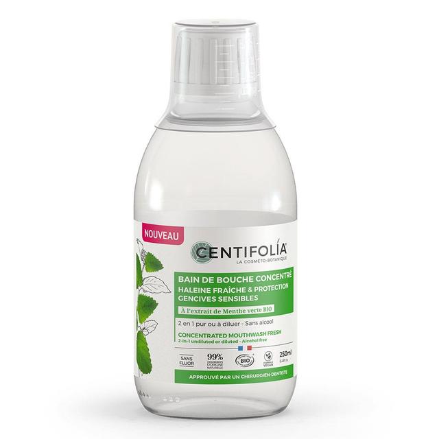 Centifolia Bain De Bouche Concentre 2en1 Pur Ou A Diluer Bio 250ml - Easypara on Productcaster.